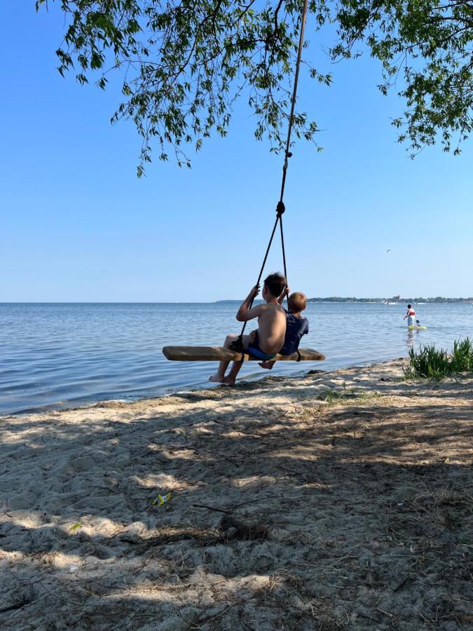 Domek Letniskowy Nad Zatoka Villa Swarzewo Kültér fotó